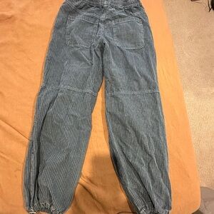 We The Free Blue Striped Pants